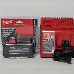 Milwaukee M18 18-Volt Lithium-Ion High Output Starter Kit with  6.0 Ah Battery and Charger
