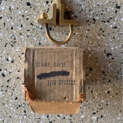 B-Square Steel Stamping Guide Only 1/16"