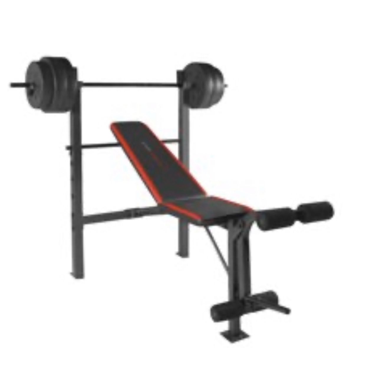 Brand New 100 pounds weights with an adjustable bench combo for Sale in