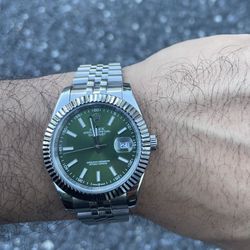 Green Sub Watch 