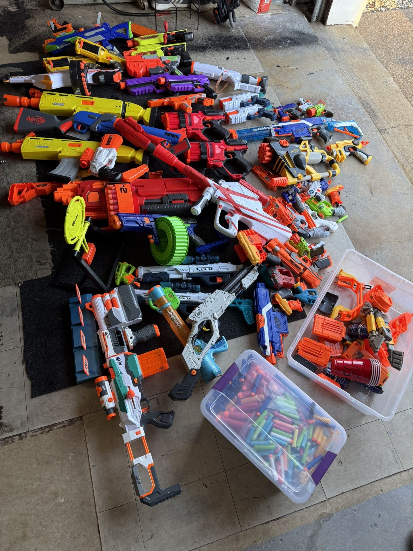 NERF guns. All Of Them