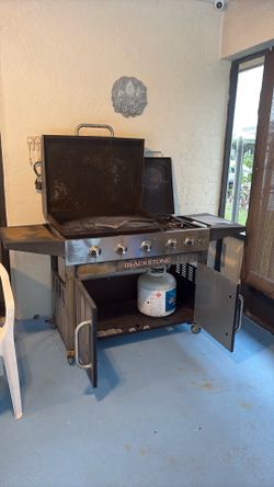 Blackstone flap top grill