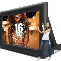 BRAND NEW!! 16 FT Inflatable Screen WITH BLOWER