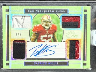 49ers Patrick Willis Encased