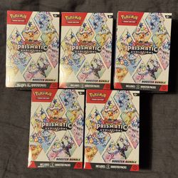 Pokemon Prismatic Evolution Booster Bundle