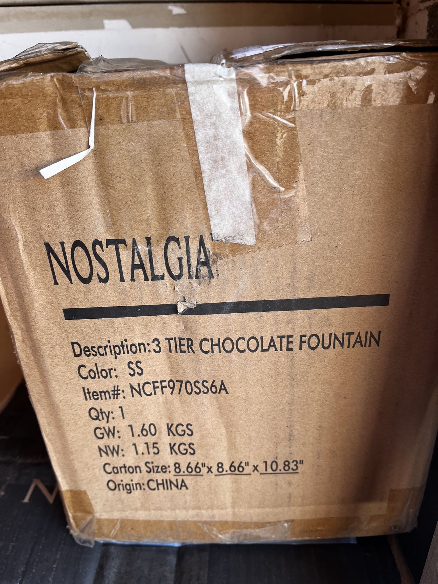 Tier Chocolate Fountain