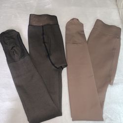 WARM FLEECE LINED LEGGINGS 