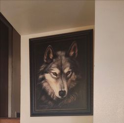 Dave Merrick "Indigo " painting