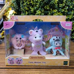Calico Critters/Sylvanian Families 5846 Funny Monsters Trio Set