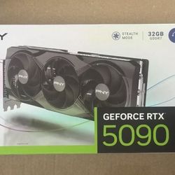 PNY NVIDIA GeForce RTX 5090 32GB GDDR7 PCIe 5.0 x16 Graphics Card New