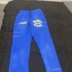 Authentic hellstar flare blue pants. Size large