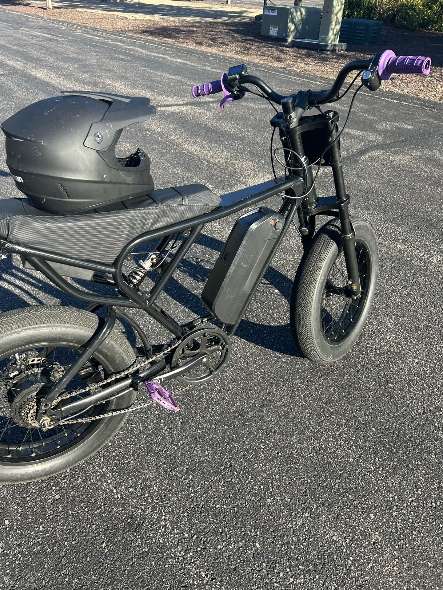 Ridstar Q20 1000w Heavily Modded Purple/Black 32mph