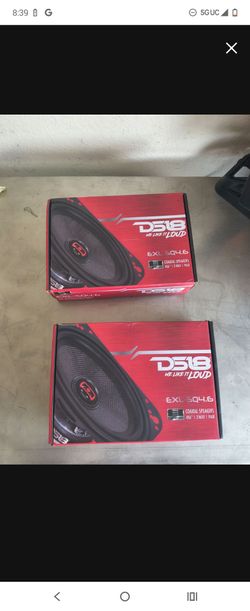 Ds18 exl 4x6 speakers