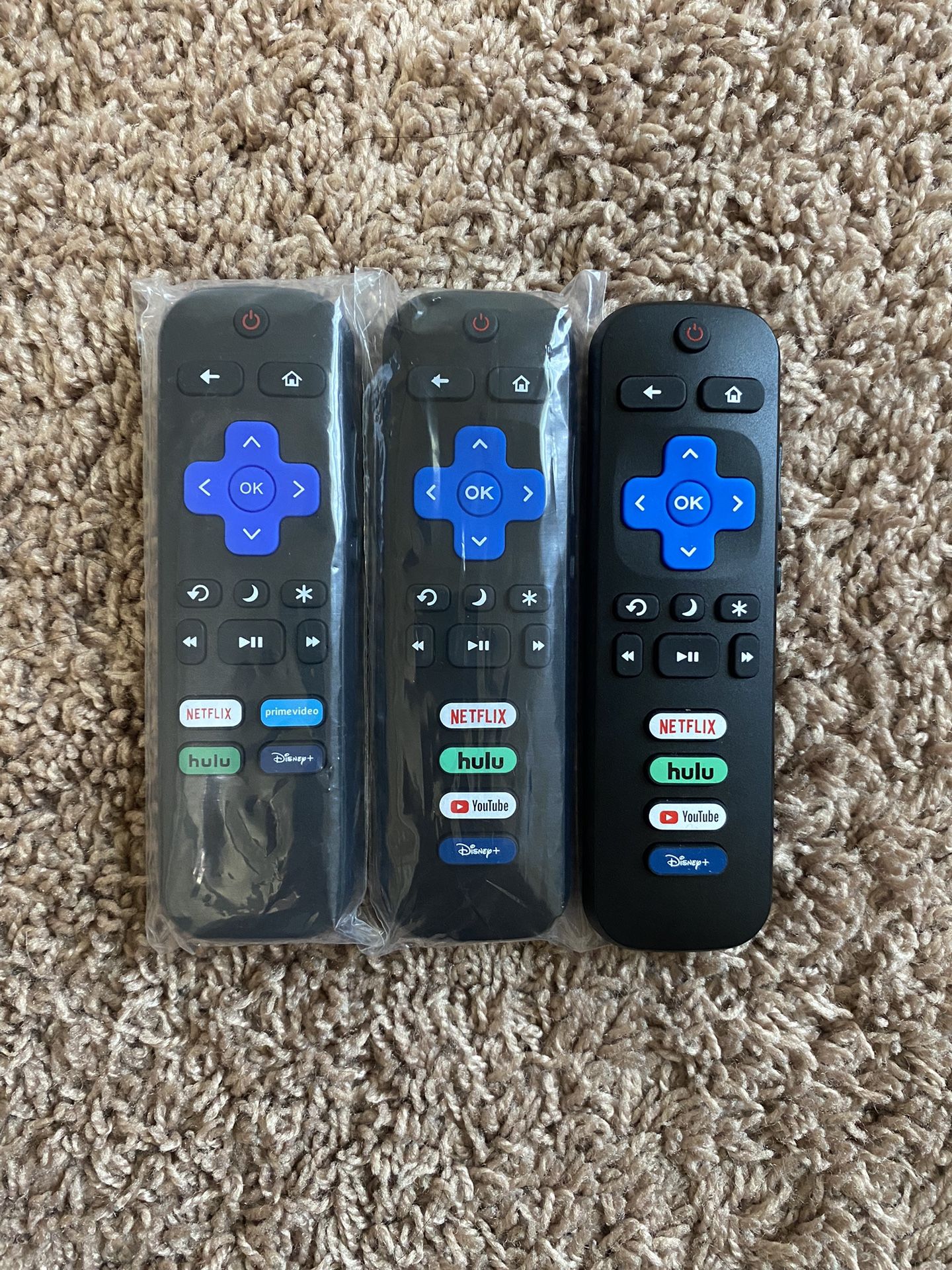 Replacement Remote Control Only for Roku TV, Compatible for TCL Roku/Hisense Roku/Onn Roku/Philips Roku Smart TVs(Not for Stick and Box) EACH $6