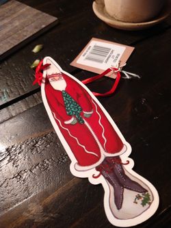 Santa Christmas Ornament 