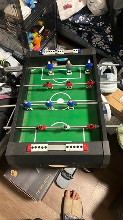Mini tabletop foosball  game