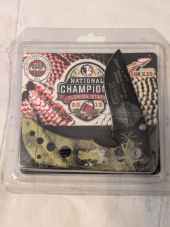 Florida State University / FSU 2013 Championship Knife - New