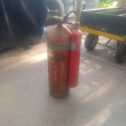Army-Navy 15 Pound CO2 Fire Extinguisher Model M 15 1971 