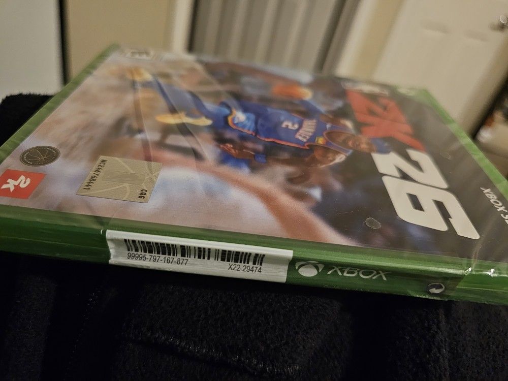 NBA 2K26 XBOX SERIES X BRAND NEW SEALED $60 NO TAXES