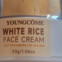 white rice face cream 