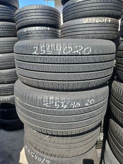 Pair 255/40/20 Pirelli Scorpion Zero