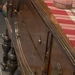 Antique European Porch Cabinet 