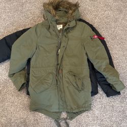 Alpha Industries Parka (originally $250)