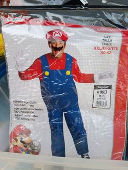 Super Mario Halloween Costume Adult XL