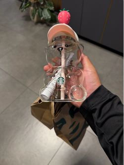 Starbucks Pink Bearista Cup