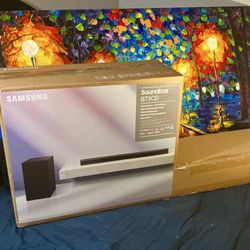 Samsung HW-B73CD 5.1ch Soundbar Home Theater System | Dolby Audio & DTS Virtual:X | Wireless Subwoofer  | Adaptive Sound | Game Mode