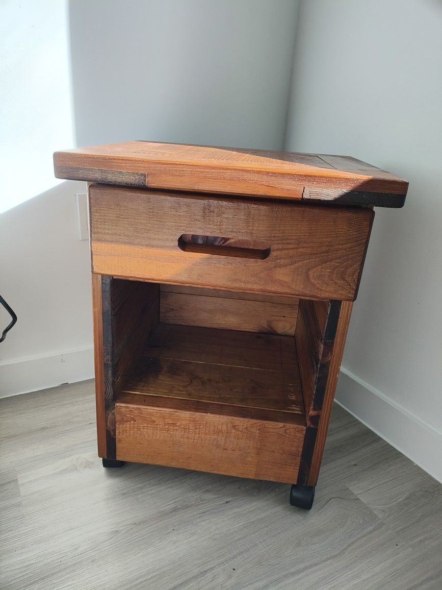 End Tables w/ Wheels