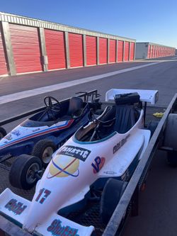 2 Vintage Manco Go Karts