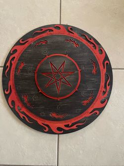 Tool band Custom Made Wood Shield Invincible Lyrics Fenix Frames