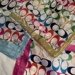 Coach Silk Scarf