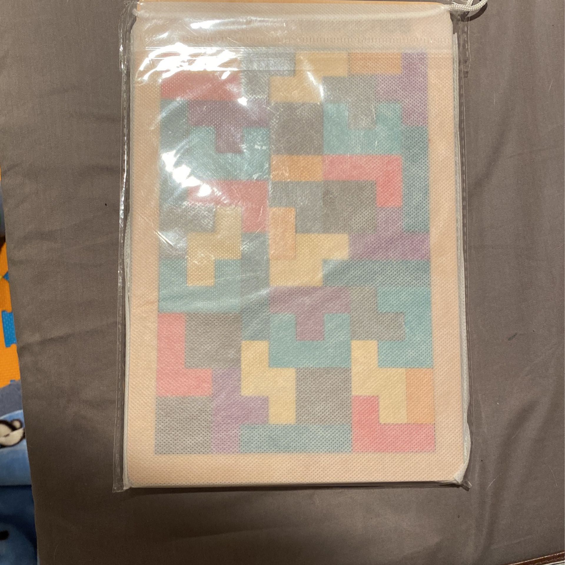 Colorful Wooden Tetris Puzzle 