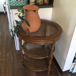 Vintage Cane Table 