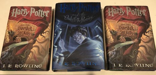 Three Harry Potter Books
