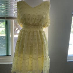 Yellow Country Dress