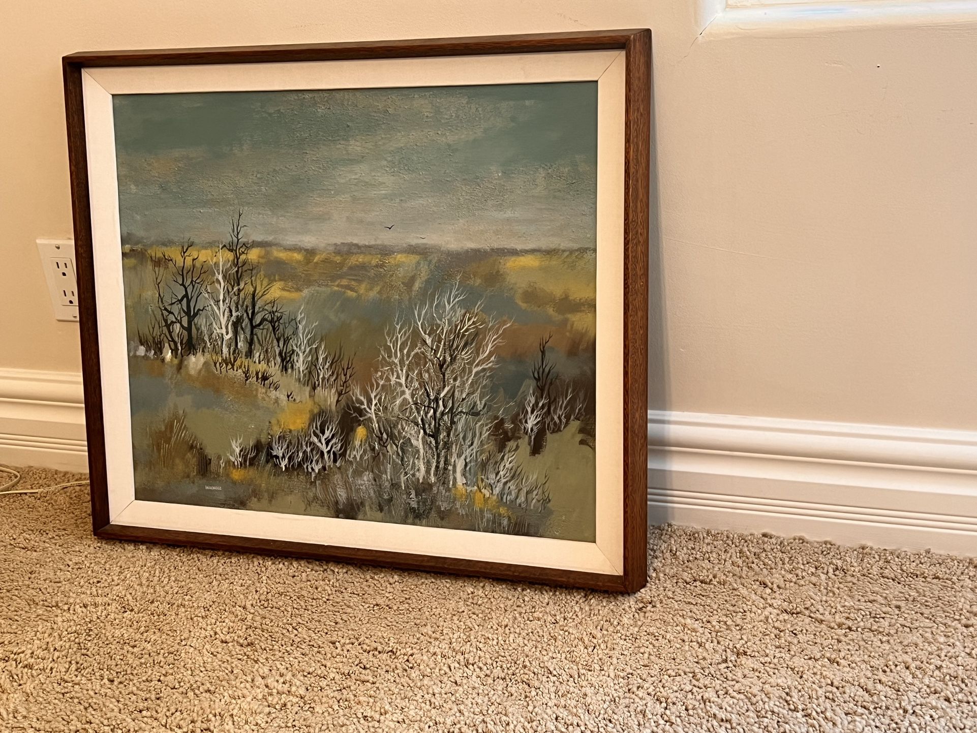 Oil Painting On Canvas Framed Art By Wacholz