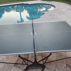 Kettler Indoor / Outdoor Ping-pong Table with cover And Accessories 