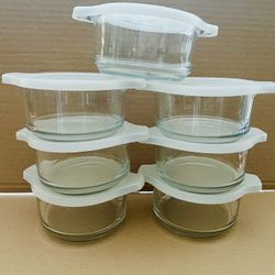 7pcs Glasses Container 