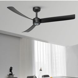 Brand New Modern 52inch Ceiling Fan With Lights and Remote