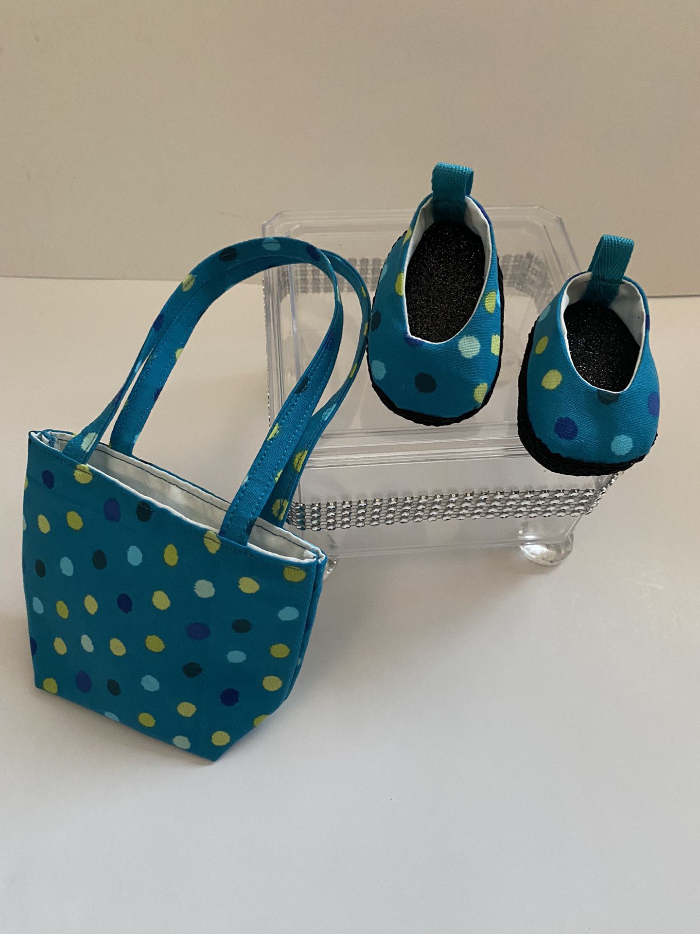 Doll Purse And Shoes Set