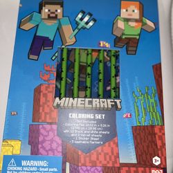 Minecraft Coloring Set