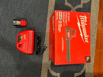 Milwaukee blower, battery, charger