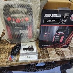 Jump Starter With Air Compressor New 