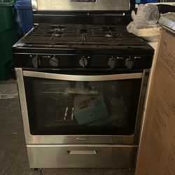 Stove whirlpool stainless steel