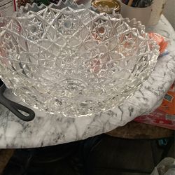 Crystal Punch Bowl