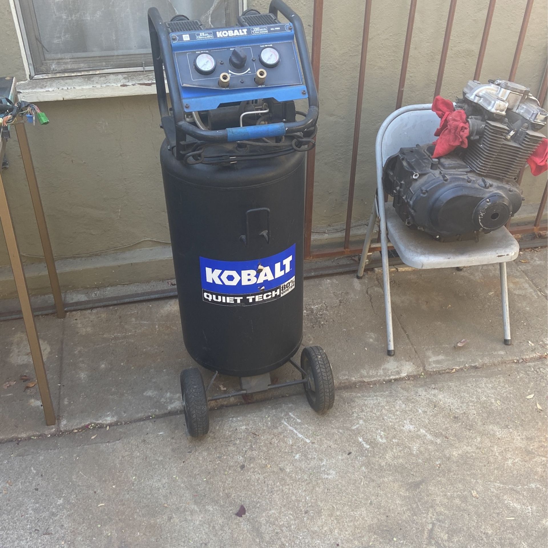 Kobalt 26 Gal Air Compressor
