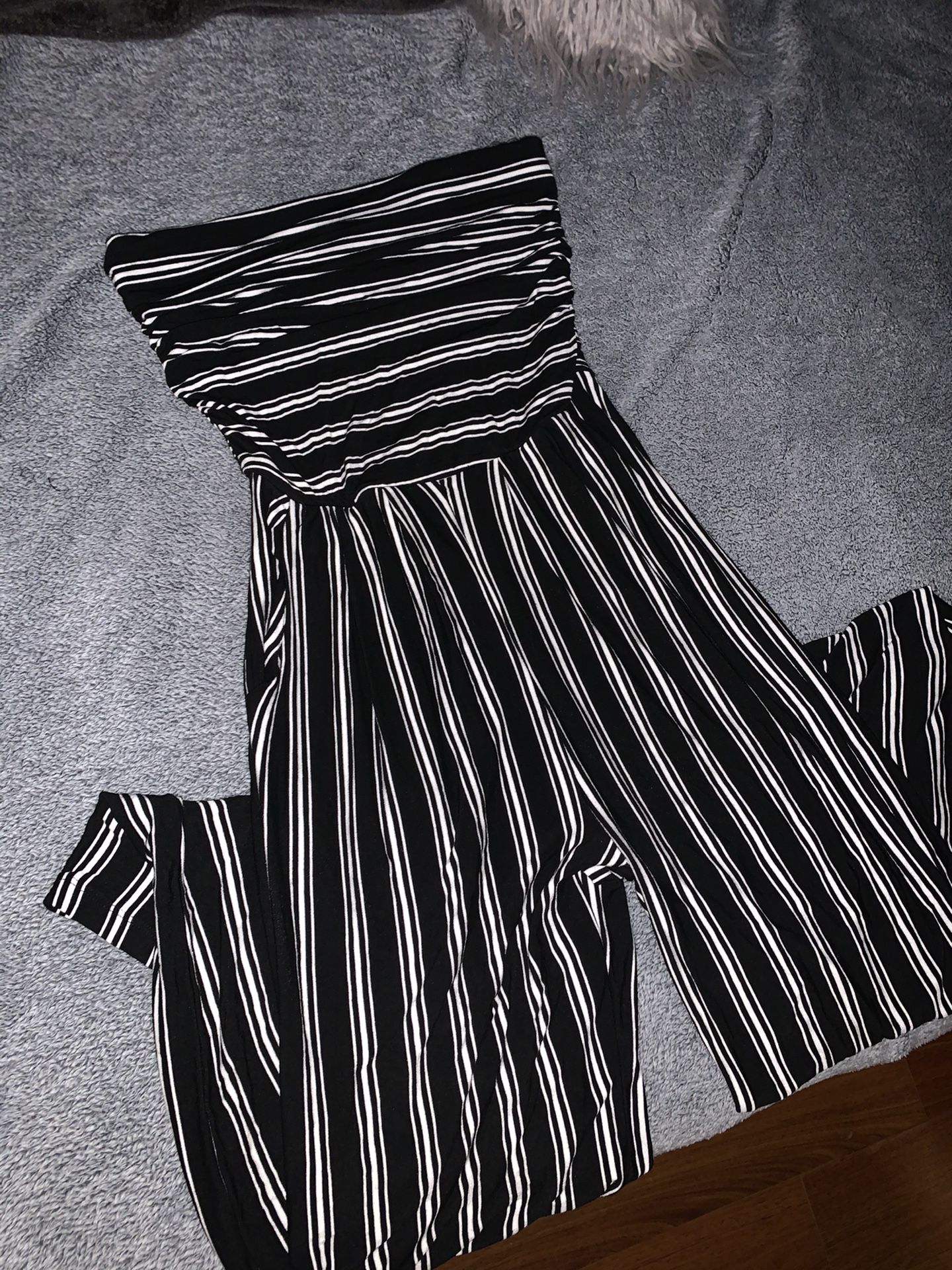 Strapless Jumpsuit Size Small